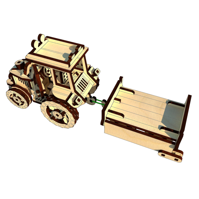 3D-пазли - Тривимірний пазл Pazly Фермер (UPZ-0012)#4