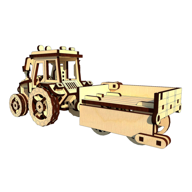 3D-пазли - Тривимірний пазл Pazly Фермер (UPZ-0012)#5