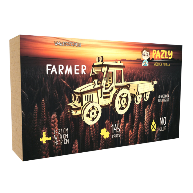 3D-пазли - Тривимірний пазл Pazly Фермер (UPZ-0012)#6