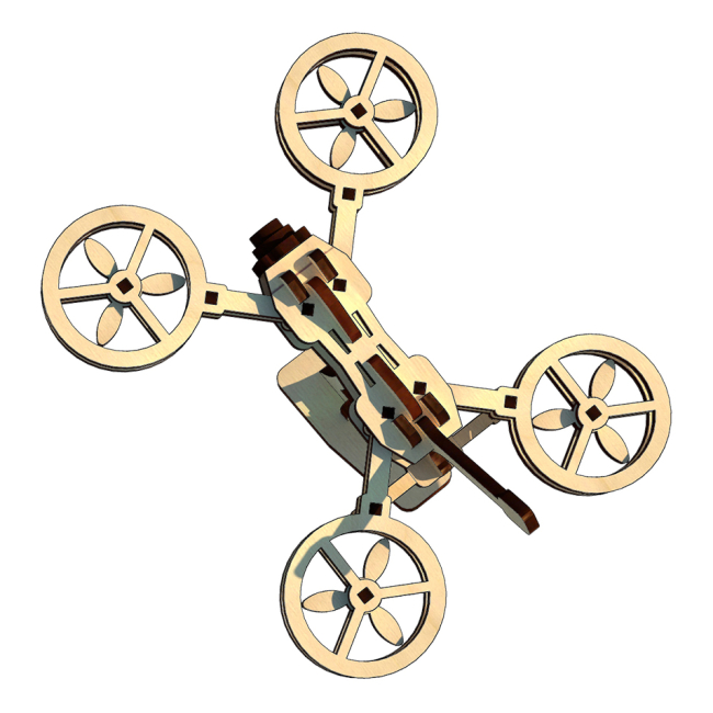 3D-пазлы - Трехмерный пазл Pazly Дрон (UPZ-0014)#3