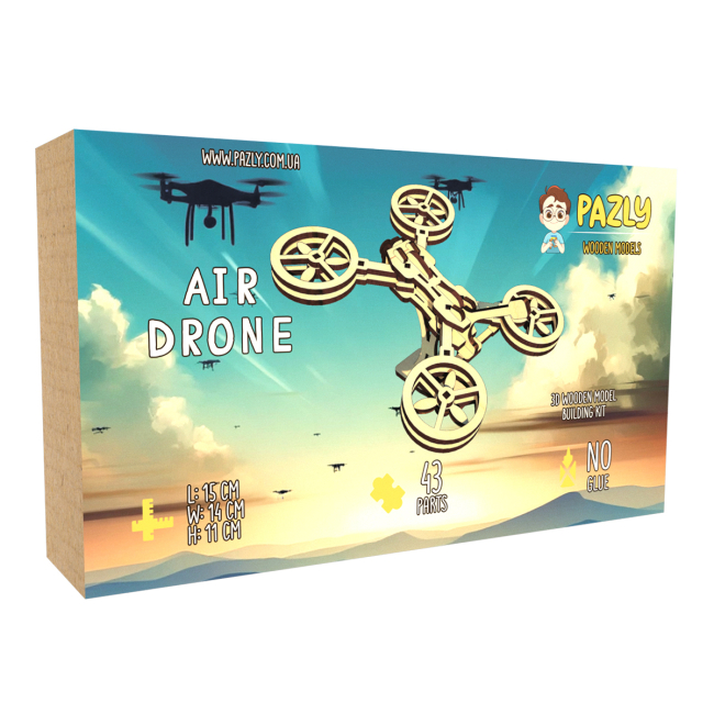 3D-пазлы - Трехмерный пазл Pazly Дрон (UPZ-0014)#4