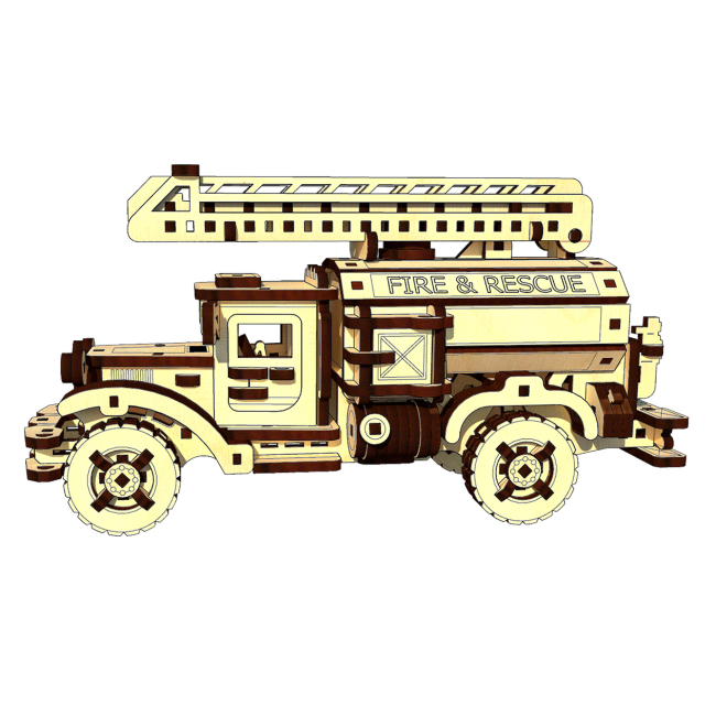 3D-пазли - Тривимірний пазл Pazly Пожежне авто (UPZ-0015)#2