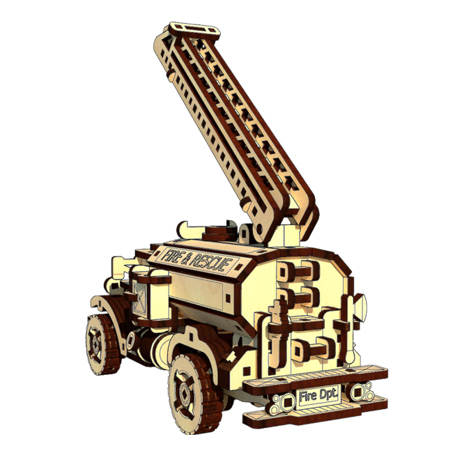 3D-пазли - Тривимірний пазл Pazly Пожежне авто (UPZ-0015)#3