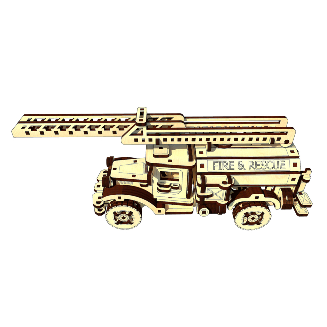 3D-пазли - Тривимірний пазл Pazly Пожежне авто (UPZ-0015)#4