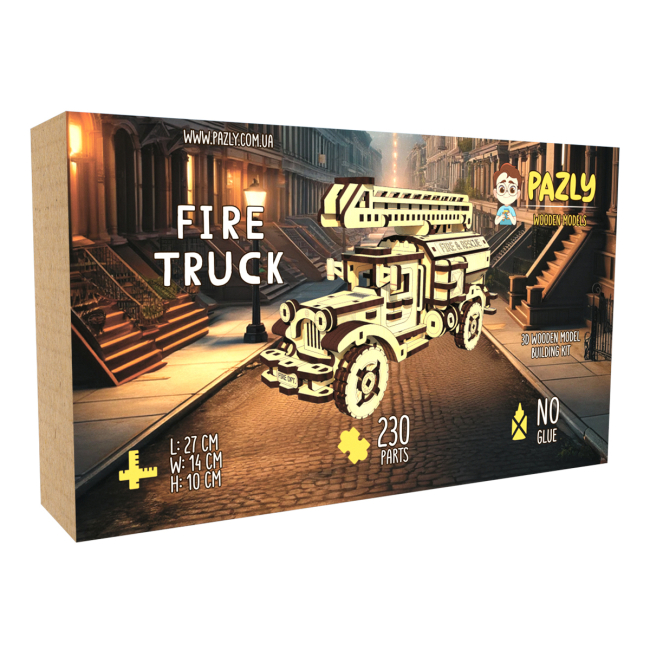 3D-пазли - Тривимірний пазл Pazly Пожежне авто (UPZ-0015)#6