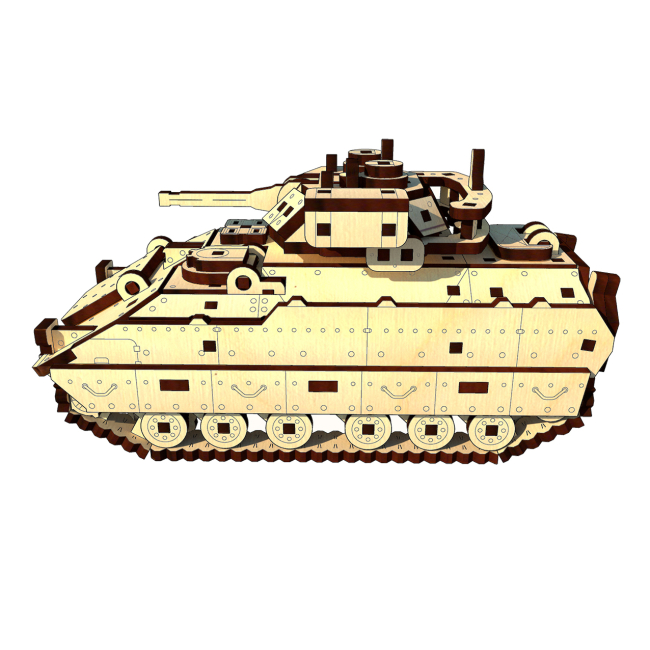 3D-пазли - Тривимірний пазл Pazly Бредлі М2 (UPZ-0017)#2