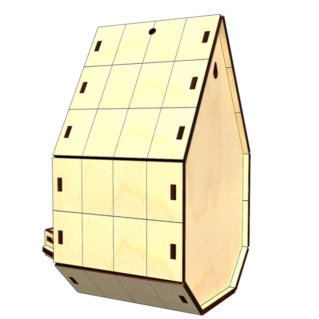 3D-пазли - Тривимірний пазл Pazly Шпаківня (UPZ-0018)#3