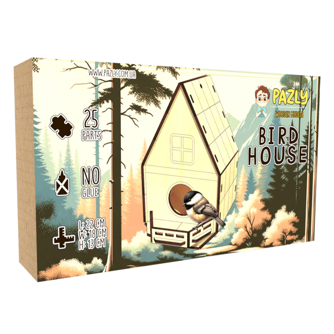 3D-пазли - Тривимірний пазл Pazly Шпаківня (UPZ-0018)#5
