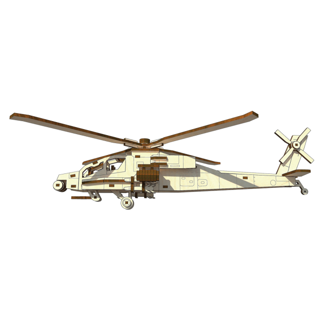 3D-пазли - Тривимірний пазл Pazly Гелікоптер (OPZ-0006)#3