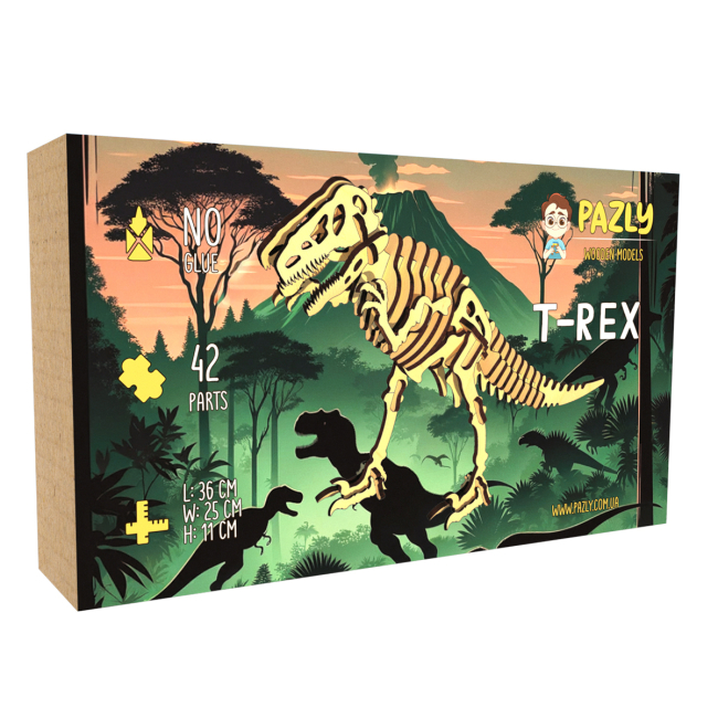 3D-пазли - Тривимірний пазл Pazly Тиранозавр (OPZ-0020)#4