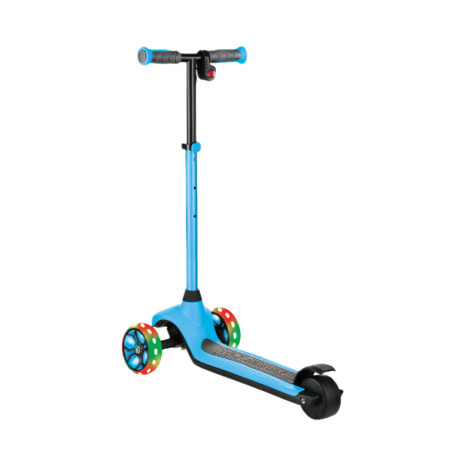 Самокаты - Самокат Globber E-motion 4 голубой с подсветкой (755-101)#2