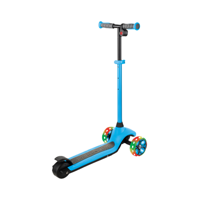 Самокаты - Самокат Globber E-motion 4 голубой с подсветкой (755-101)#3