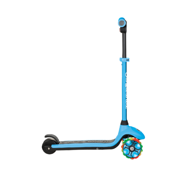 Самокаты - Самокат Globber E-motion 4 голубой с подсветкой (755-101)#5