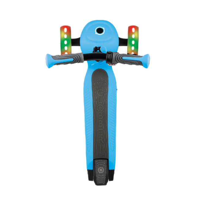 Самокаты - Самокат Globber E-motion 4 голубой с подсветкой (755-101)#6