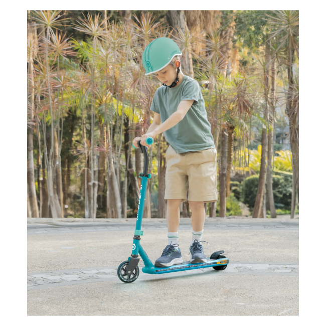 Самокаты - Самокат Globber E-motion 6 зеленый с подсветкой (756-107)#8