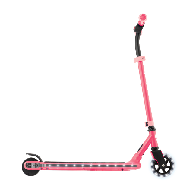 Самокати - Самокат Globber E-motion 6 рожевий з підсвічуванням (756-177)#5