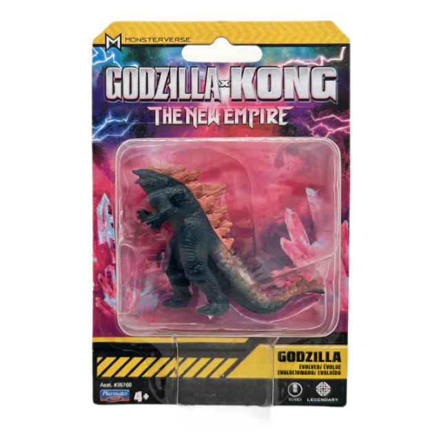 Фігурки персонажів - Ігрова фігурка Godzilla vs Kong Мінімонстри Godzilla помаранчевий (35760/1)#2