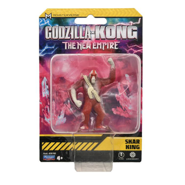 Фигурки персонажей - Игровая фигурка Godzilla vs Kong Минимонстры Skar King (35760/2)#2