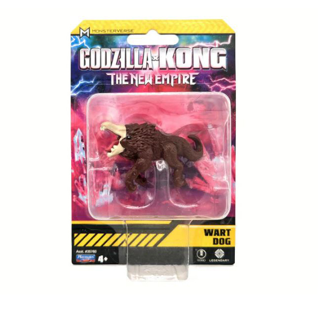 Фигурки персонажей - Игровая фигурка Godzilla vs Kong Минимонстры Wart Dog (35760/8)#2