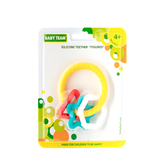 Погремушки, прорезыватели - Прорезыватель Baby Team Фигурки (4023)#2