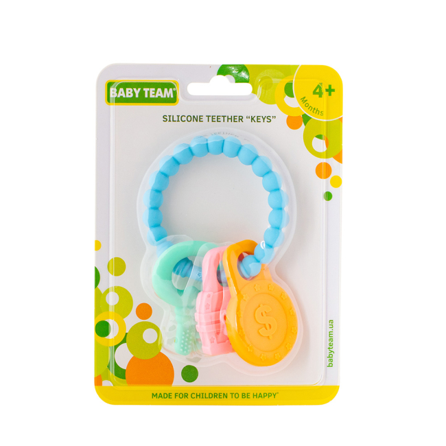 Погремушки, прорезыватели - Прорезыватель Baby Team Ключики (4024)#3