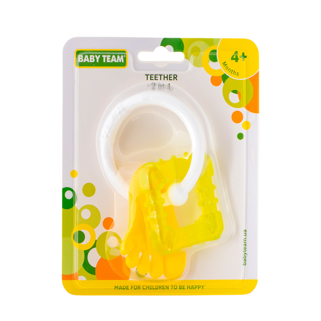 Погремушки, прорезыватели - Прорезыватель Baby Team 2 в 1 (4025)#3
