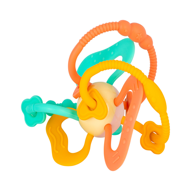 Погремушки, прорезыватели - Прорезыватель-погремушка Baby Team Развивайка (4040)#2