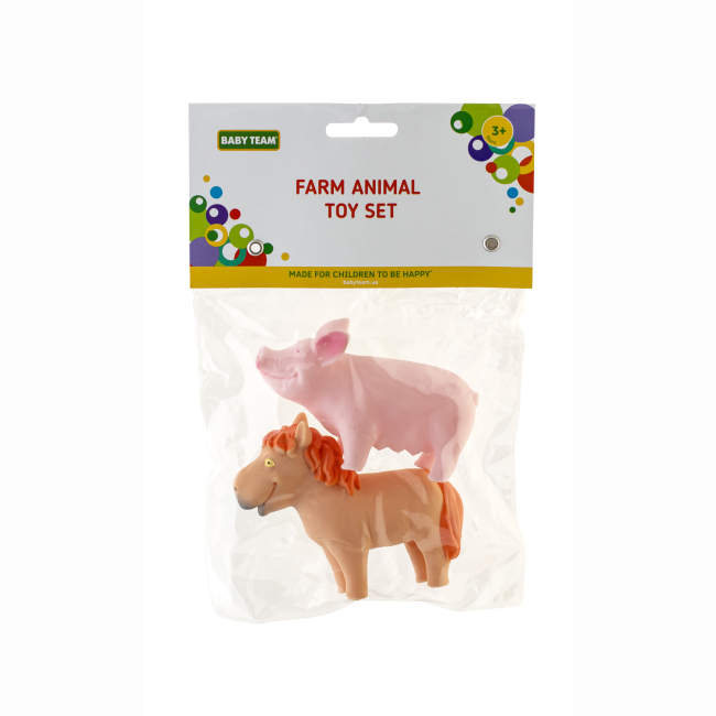 Фигурки животных - Набор фигурок Baby Team Животные фермы в ассортименте (8756)#5