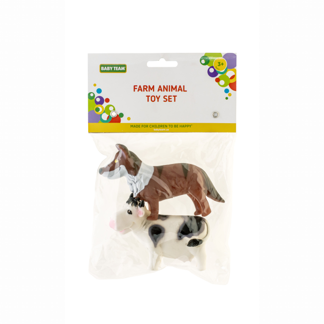 Фигурки животных - Набор фигурок Baby Team Животные фермы в ассортименте (8756)#6