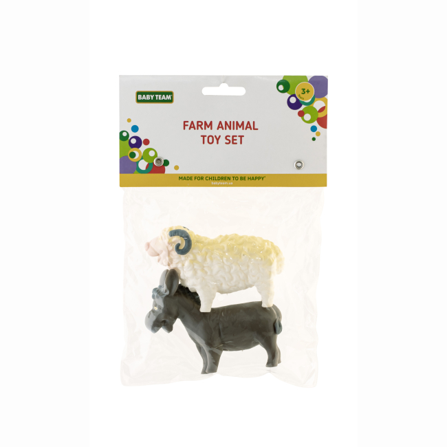 Фигурки животных - Набор фигурок Baby Team Животные фермы в ассортименте (8756)#7