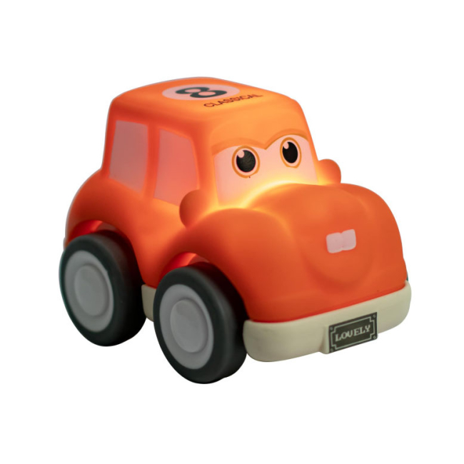 Машинки для малышей - Машинка Baby Team Мини транспорт оранжевая (8604/1)#2