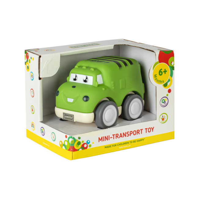 Машинки для малышей - Машинка Baby Team Мини транспорт зеленая (8604/2)#2