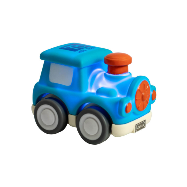Машинки для малышей - Паровозик Baby Team Мини транспорт синий (8604/3)#2