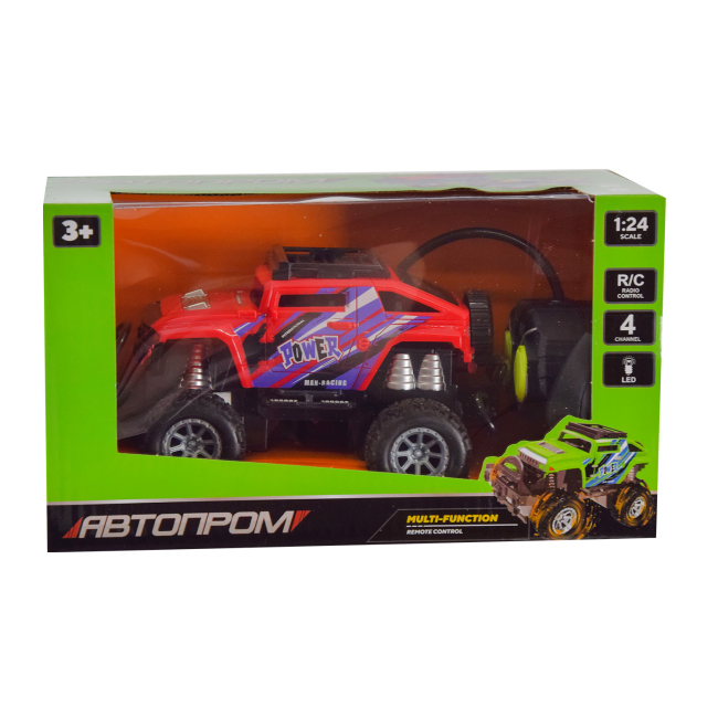 Радіокеровані моделі - Автомодель Автопром Power на радіокеруванні червона (AP8834B/1)#4