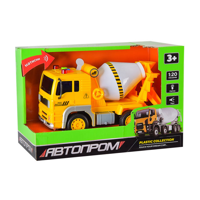 Транспорт и спецтехника - Бетономешалка Автопром Plastic collection (AP9903ABCD/3)#2