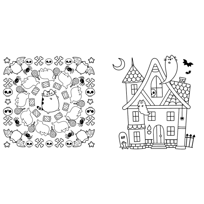 Товари для малювання - Розмальовка Artbooks Pusheen (9786175232033)#5