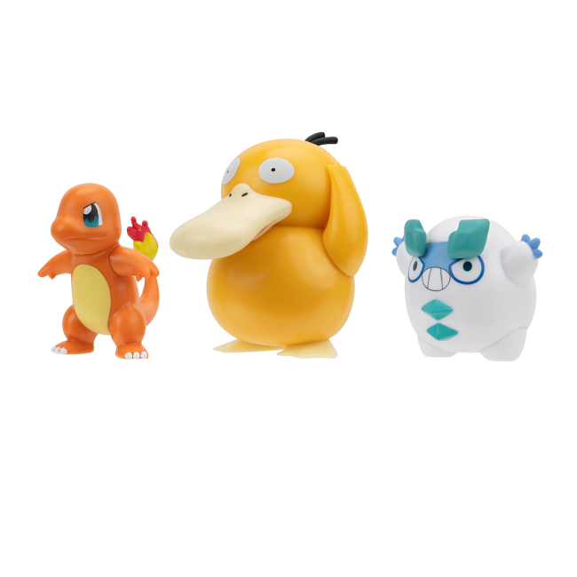 Фігурки персонажів - Набір фігурок Pokemon W19 Чармандер, Галарський дарумака, Псайдак (PKW3598)#2