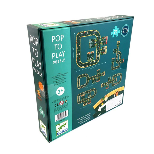 Пазлы - Пазл DJECO Автотраса (DJ07162)#2