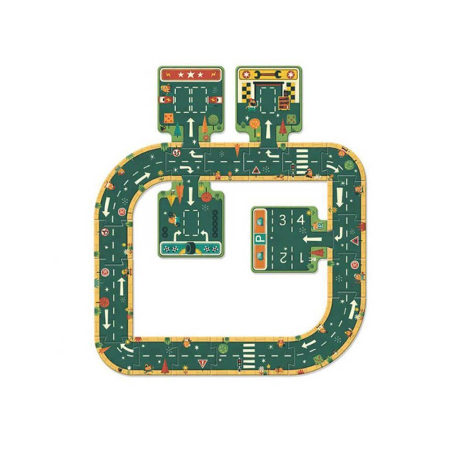 Пазлы - Пазл DJECO Автотраса (DJ07162)#4