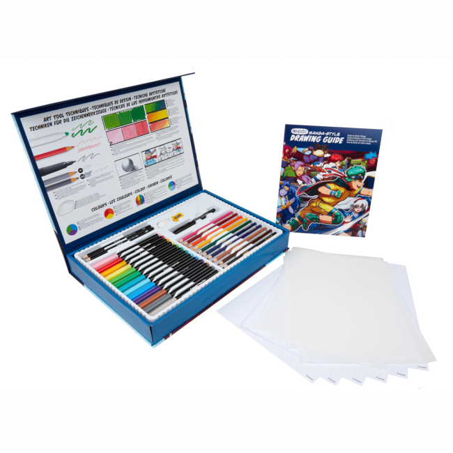 Товары для рисования - Набор для рисования Crayola Аниме и манго (04-2938)#2