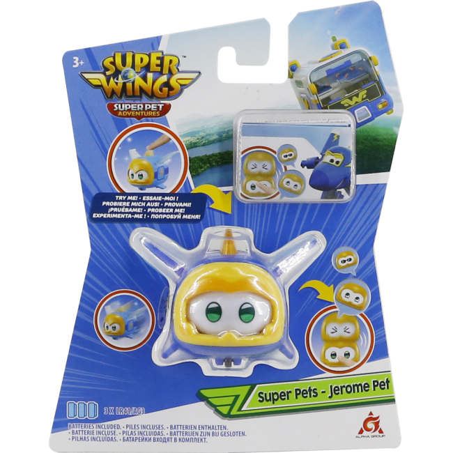 Фігурки персонажів - Ігрова фігурка Super Wings Super Pet Улюбленець Джером (EU770413)#3