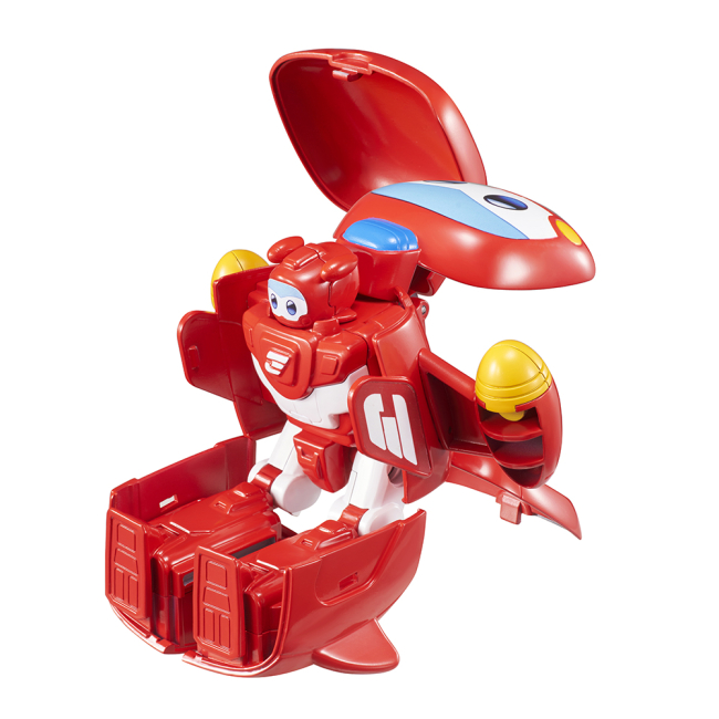 Фігурки персонажів - Фігурка-трансформер Super Wings Transforming Super Pet Улюбленець Джером (EU770641)#3