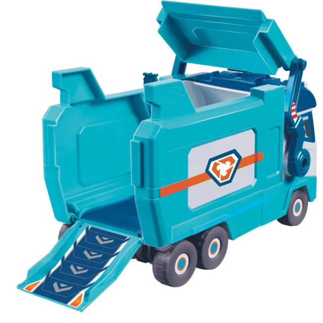 Фігурки персонажів - Ігровий набір Super Wings Вантажівка Марк для сміття та прибирання (EU770854)#2