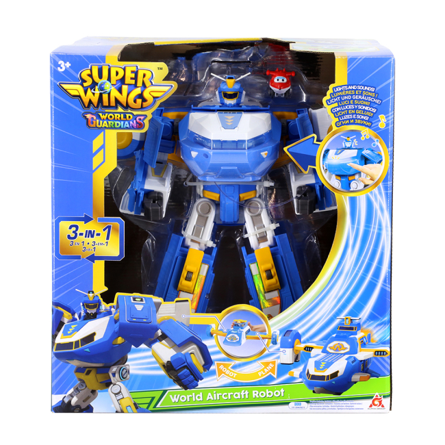 Трансформери - Ігровий набір Super Wing Transforming Aircraft Повітряна База (EU760888)#4