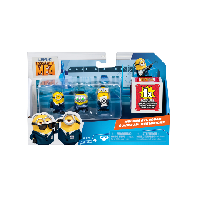 Фігурки персонажів - Набір фігурок Despicable Me 4 Посіпаки (123695)#2