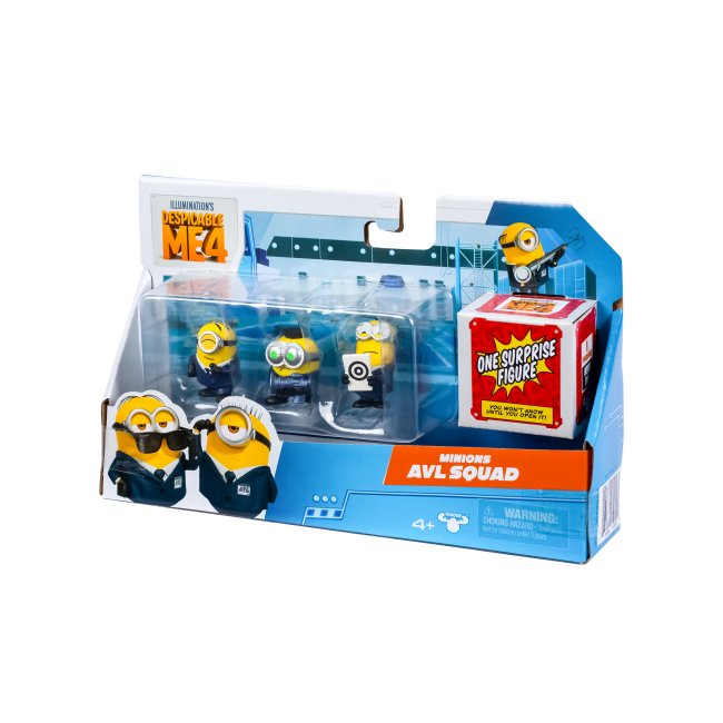 Фігурки персонажів - Набір фігурок Despicable Me 4 Посіпаки (123695)#3