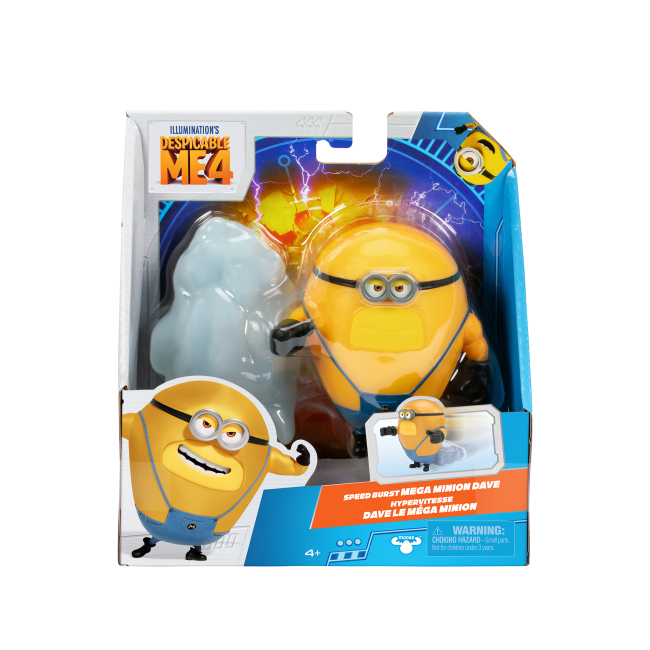Фигурки персонажей - Игровая фигурка Despicable Me 4 Миньйон Дейв (123698)#3