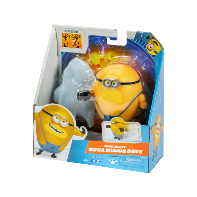 Фигурки персонажей - Игровая фигурка Despicable Me 4 Миньйон Дейв (123698)#4