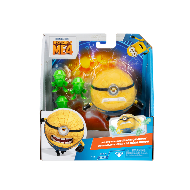 Фігурки персонажів - Ігрова фігурка Despicable Me 4 Посіпака Джеррі (123700)#2