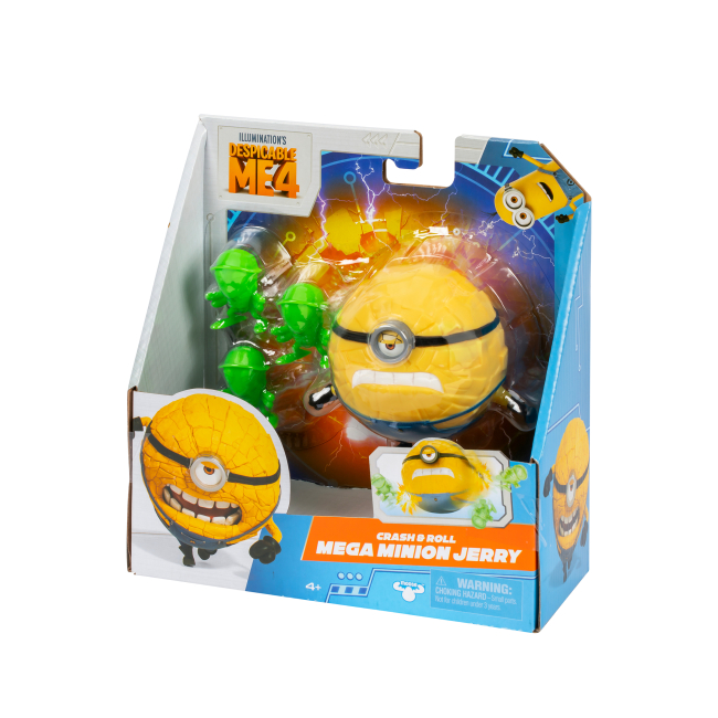 Фігурки персонажів - Ігрова фігурка Despicable Me 4 Посіпака Джеррі (123700)#3